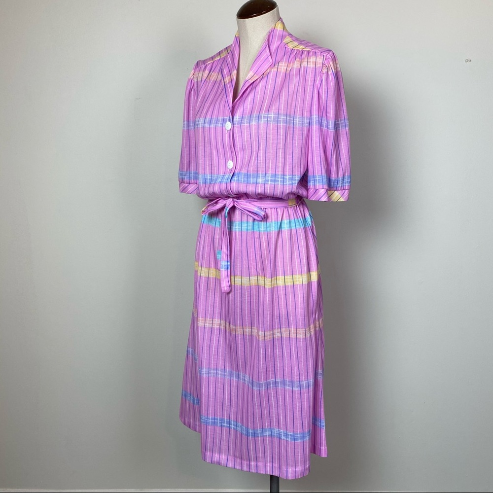 Vintage Pink Knit Dress